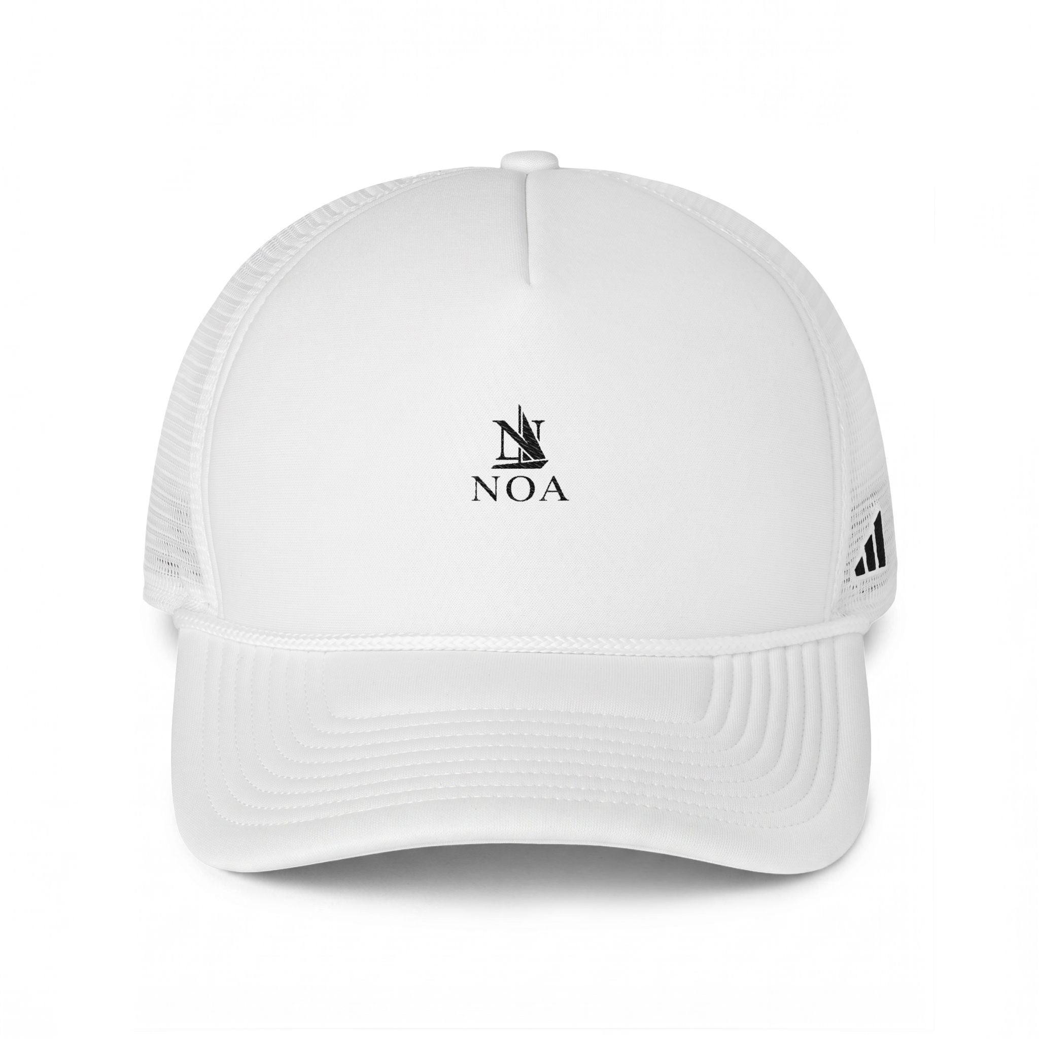 Adidas Fundamental Badge Trucker Cap with Noa Compass Design