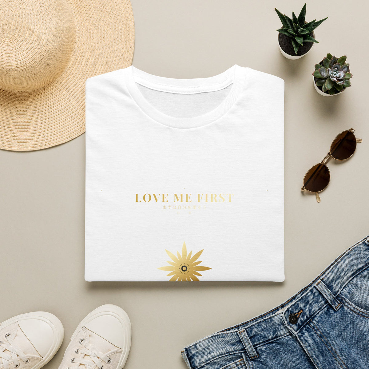 T-Shirt — Love Me First Tee — Noa Eri Soliel